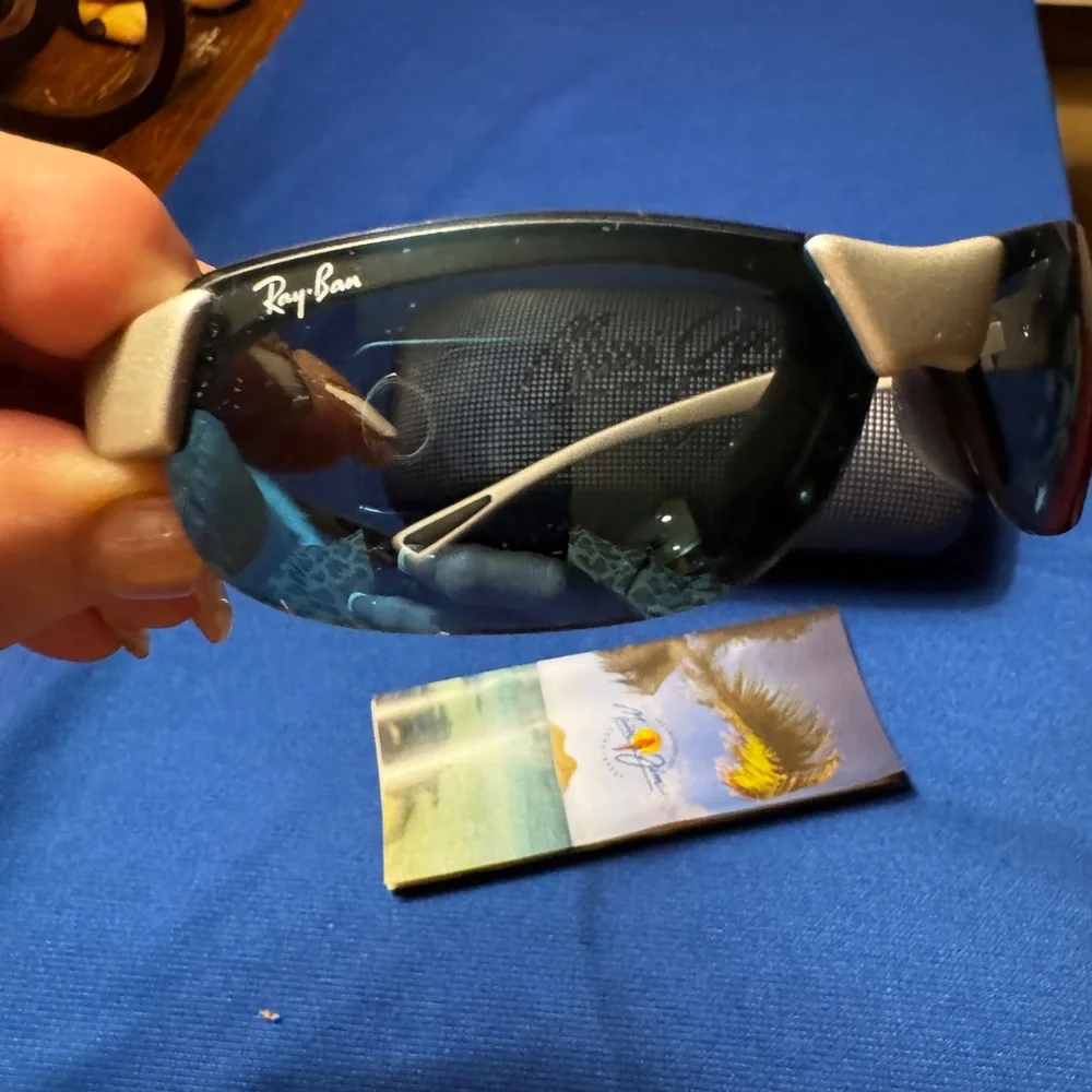 Maui Jim Ray-Ban Kids Sunglasses with Blue Lenses